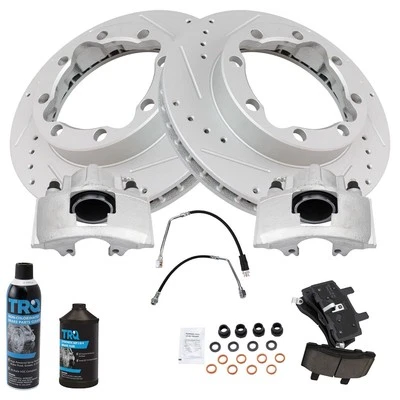 TRQ BKA72672 Brake Kit For Chevy K1500 Suburban 1995-1999 Front 12321449 Foto 1 de 4
