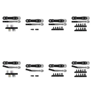VESSEL Fine Mini Ratchet Driver Straight/Bend Type with Bits/Sockets Japan - Picture 1 of 46