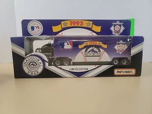 Matchbox Tractor Trailer Big Rig Vintage in Box Diecast 1993 Colorado Rockies - Picture 1 of 9