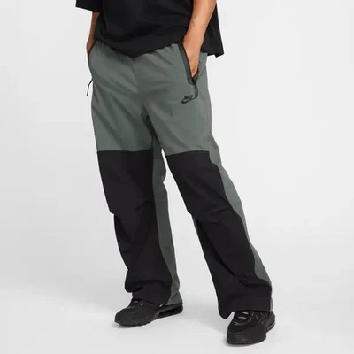 Pantalón Nike Tech tejido de gran tamaño verde azulado negro para hombre talla S HM7158-338 Foto 1 de 4