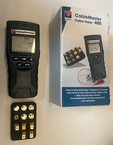Psiber CableMaster 400 – Profi-Kabeltester für LAN, Telefon & Koax – Top Zustand - Afbeelding 1 van 3
