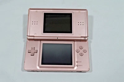 Consola portátil Nintendo DS Lite SOLAMENTE, rosa metálico, USG-001 *ENVÍO GRATUITO* Foto 1 de 4