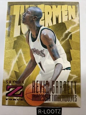 1997 Skybox Z Force Kevin Garnett Zupermen #173 Timberwolves - Image 1 of 2
