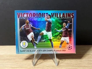 2024-25 Topps Ucc Flagship Aston Villa Victorious Villains /125 - Imagen 1 de 2