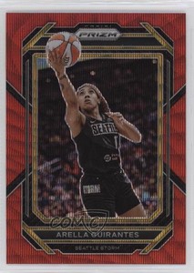 2023 Panini Prizm WNBA Ruby Wave Prizm Arella Guirantes #104 Rookie RC