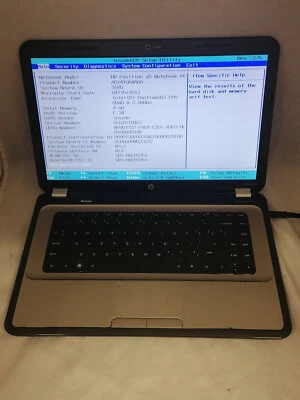 HP Pavilion g61d28dx Pentium B940 4GB DDR3 Posts No HDD / Battery / Charger - Image 1 of 4