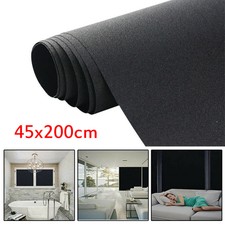 Black Car Home Room Privacy Glass Window Tint Film Reduce Sun Glare Universal