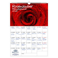 Planer Rosenzauber DIN A3 Kalendarz na róże i kwiaty 2025 - Magia duszy