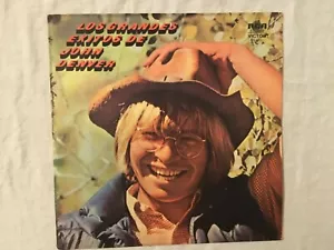 Exitos de John Denver Argentina LP black vinyl record RCA Greatest Hits - Imagen 1 de 4