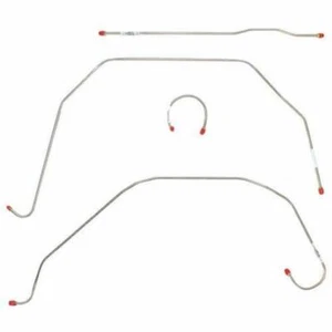Front Brake Line Kit Fits Chevrolet Series I 1947-1950 4 Piece Front-TKT4701SS - Foto 1 di 2