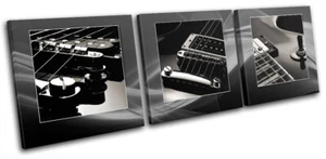 Guitarras Instrumento Musical LIENZO ARTE PARED Impresión de Imagen VA - Imagen 1 de 1