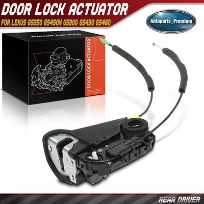 Actuador de cerradura de puerta trasera izquierda para Lexus GS350 GS450h 2007-2011 GS300 GS430 GS460 Foto 1 de 4