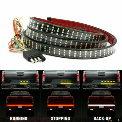 48" LED Strip Tailgate Light Bar Reverse Brake Turn Signal For Ford Dodge Truck — 第 1/4 张图片