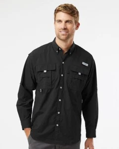 Columbia PFG Bahama II Long Sleeve Shirt 212463 S-3XL UPF 50 Fishing Outdoors - Picture 1 of 33