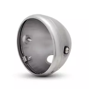 7" Motorcycle Headlight Bezel Housing Bucket Retro Projector custom cafe racer - Foto 1 di 6
