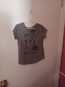 Girls Arizona Jean Owl Print Graphic Tshirt - Picture 1 of 4