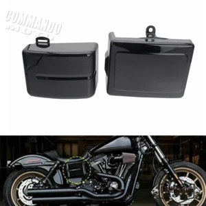 ABS Battery Side Cover For Harley Dyna Low Rider Fat Bob Street Bob 2006-2017 - Picture 1 of 6