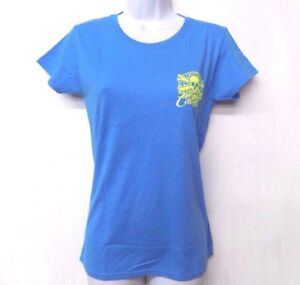Women's Calcutta Fishing Skull Logo Short Sleeve Shirt S M L XL ~ NEW