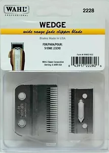 Wahl 2228 Wedge Wide Range Fade Replacement Clipper Blade For 5-Star Legend NEW - Picture 1 of 3