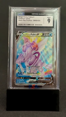 Origin Forme Palkia V SWSH253 SWSH: Sword & Shield Promo Cards Holo CGC Mint 9 - Image 1 of 2