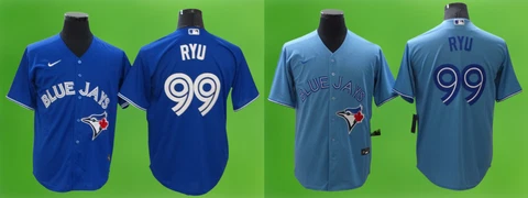 Toronto Blue Jays Hyun Jin Ryu #99 Cool  Flex Base Men's Stitched Jersey Cover