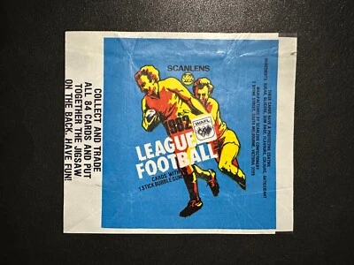 **RARE** Scanlens 1982 WAFL Wax Wrapper [Excellent condition] - Image 1 of 2