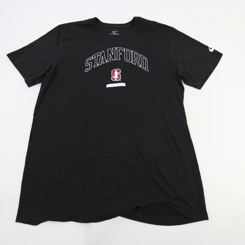 Stanford Cardinal Nike Nike Tee Short Sleeve Shirt Men's Black Used Cover