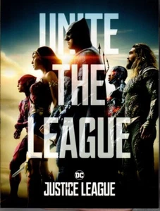 JUSTICE LEAGUE Japanese Souvenir Program, Ben Affleck, Gal Gadot, Henry Cavill - Picture 1 of 4