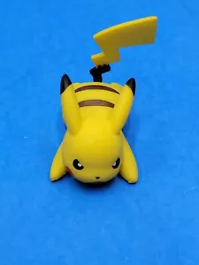 Pokemon Video Game Pikachu In Battle Pose Action Figure Tomy - Picture 1 of 5