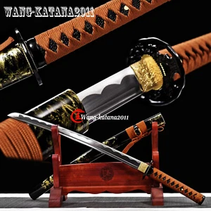 30''Wakizashi 1065 Carbon Steel Sharp Japanese Samurai Functional Sword Fulltang - Picture 1 of 10