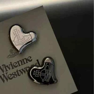Vivienne Westwood Orbe Heart Encendedor Electrónico Encendedores de Gas Gunmetal/Slive Nuevo - Imagen 1 de 16
