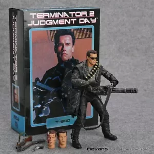 NECA Terminator 2: Judgment Day T-800 Arnold Schwarzenegger PVC Actionfigur T - Bild 1 von 20
