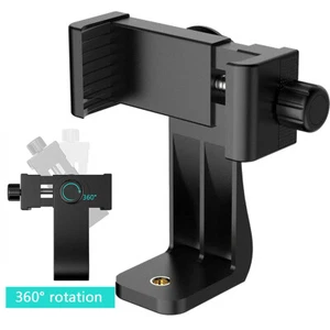 Universal Cell Phone Tripod Adapter Holder Mount for iPhone Samsung Adjustable - Picture 1 of 12