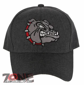 NEU! BULLDOG HEAD BASEBALL CAP MÜTZE GRAU - Bild 1 von 4