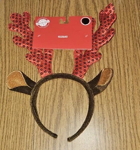 Christmas Novelty Reindeer Antlers Headband BNIB Seasonal Hair Accessories BNIB - Picture 1 of 3