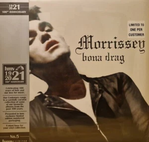 Morrissey Bona Drag LP Sealed HMV 100th Anniversary 180g Teal UK 2021 - Imagen 1 de 1
