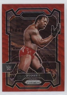 2024 Panini Prizm WWE Ruby Wave Prizm Booker T #160 - Image 1 of 3