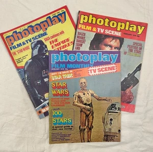 Three vintage Photoplay film magazines STAR WARS specials 1978-1980. - Picture 1 of 13