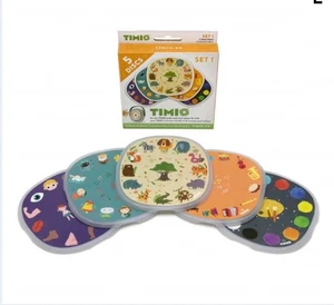 New TIMIO 5-Disc Pack Set #1 for TIMIO Music Audio Player Educational Learning - Bild 1 von 3