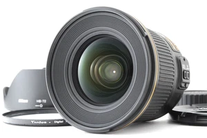 [Near Mint] Nikon AF-S Nikkor 20mm f/1.8 G ED Wide Angle Lens w/Caps From JAPAN - Picture 1 of 12