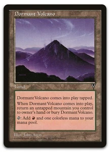 Dormant Volcano (LP) Visions VIS Magic MTG - Picture 1 of 1