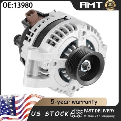 OEM Alternator for Honda CR-V CRV 2007 2008 2009 2010 2011 2.4L 1042104731 13980 - Изображение 1 из 4
