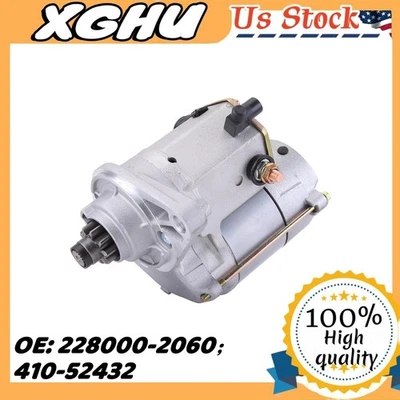 Starter For Acura Integra 1.8L 1994-2001 Automatic Trans 228000-2060; 410-52432 Foto 1 de 4