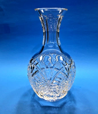 Gorgeous Waterford SEAHORSE Motif Cut Crystal Carafe Signed 9 1/2" - Image 1 of 4
