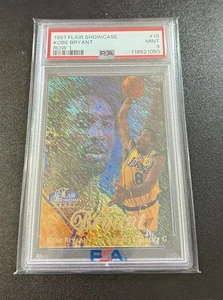 1997 Flair Showcase Kobe Bryant Row 1 PSA 9 MINT - Shimmer - Bild 1 von 2