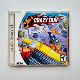 Sega Dreamcast Crazy Taxi Game with Manual [Tested and Works] Sega, 1999