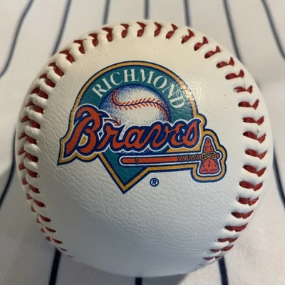 Richmond Braves Logo SGA PEPSI Souvenir Baseball Ball - Image 1 of 4