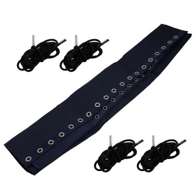 Pour chaise de plage chaise de plage tissu cordon plage extérieur résistant à - Photo 1/4