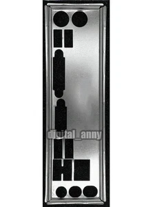 OEM I/O Shield For MSI fm2-a85xma-p33 & fm2-a75ma-p33 Motherboard Backplate IO - Afbeelding 1 van 1