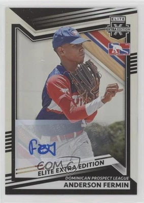 2022 Panini Elite Extra Edition Signatures Anderson Fermin #179 Auto - Image 1 of 2
